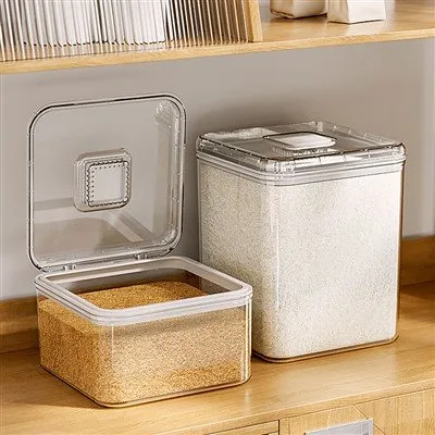 Flip Over Grain Storage Box